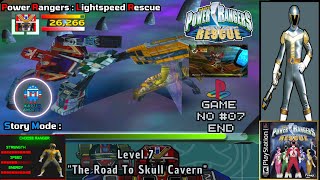 Power Rangers Lightspeed Rescue PS1  Level 7 The Road To Skull Cavern [upl. by Urbas202]