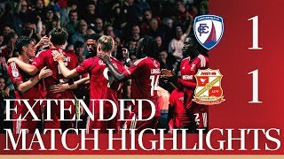 Extended Highlights Chesterfield vs Swindon Town [upl. by Inad361]