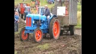 STUCK  Fordson Major and Silage Harvester [upl. by Nevuer]