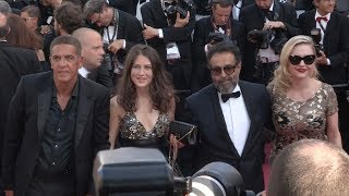 Clotilde Hesme Ramzy Bedia Sami Naceri and more on the red carpet in Cannes [upl. by Noellyn]