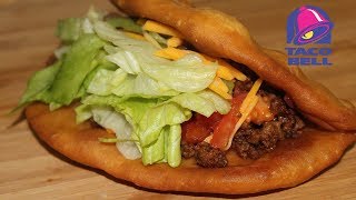 Taco Bell Chalupa Recipe How To make Homemade Chalupa [upl. by Yenreit]