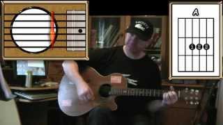 Help  The Beatles  Acoustic Guitar Lesson detune by 1 fret [upl. by Alfeus]