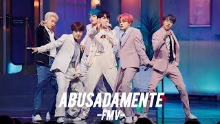 Bts FMV on quotAbusadamentequot song🔥 [upl. by Estele]