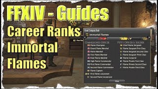 FFXIV How to Rank Up to First Lieutenant Guide [upl. by Petulah]