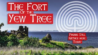 NeoPagan Labyrinths at the Fort of the Yew Tree  Dunure Castle  Scotland 🏴󠁧󠁢󠁳󠁣󠁴󠁿 [upl. by Phip934]