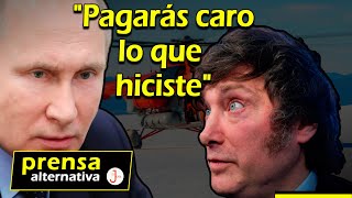 Milei clava un puñal a Putin [upl. by Annibo]