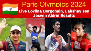 🔴 Paris Olympics 2024  Live commentary Shooting lovlina borgohain  akshay sen jeswin Aldrin [upl. by Nylaret]