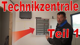 Die Technikzentrale Teil1 😱Feldverteiler und Wechselrichter 😋 Freunde des Stroms 💡 [upl. by Alrzc]