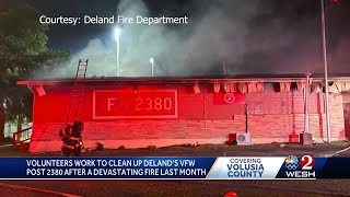 DeLand VFW to hold fundraiser after devastating fire [upl. by Adeehsar911]