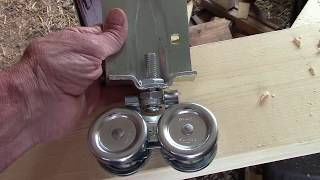 How to build amp install a Sliding barn door DIY [upl. by Iuqcaj]