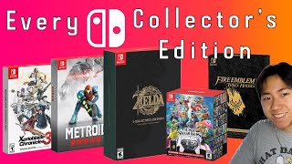 Every Nintendo Switch Collectors Edition Game  DonovanDud [upl. by Naols]