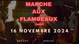 Marche aux flambeaux en direct [upl. by Adnert]