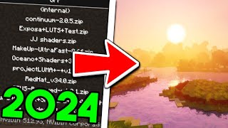 How To Download Shaders On Minecraft PC 2024  Windows Mac Linux [upl. by Yhtomit]