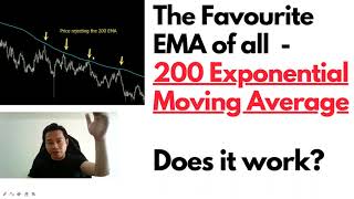 200 EMA Exponential Moving Average  Does It Actually work [upl. by Aseyt]