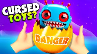 I Opened CURSED TOYS In VR  Toy Master VR [upl. by Nydnarb]