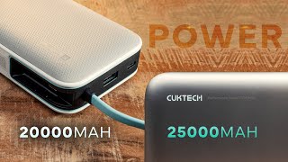 CUKTECH CP253L amp CUKTECH 25 power banks for camera gear [upl. by Garland838]