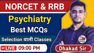 Psychiatry Complete Review MCQs  Dhakad Sir [upl. by Mayes]