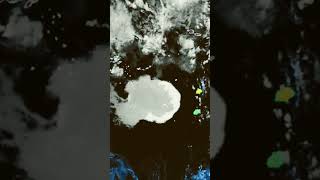 Tonga eruption volcan from space in satilite shorts [upl. by Siugram]