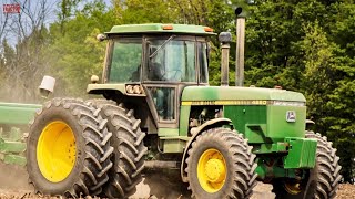 TRACTORS at Work JOHN DEERE 4850 [upl. by Trip202]