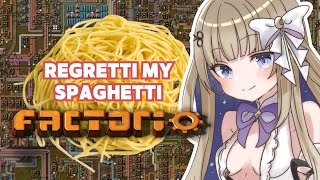 It Doesnt Matter What Matters is Expanding My Spaghetti Factory Part 2【FACTORIO】 [upl. by Yesnel]