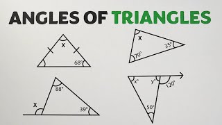 Angles of Triangle Sum of Interior Angles and Exterior Angle Theorem by MathTeacherGon [upl. by Wiles741]