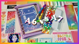 A6 VS A7 Binder  Which is the better Binder Journal for you [upl. by Ladnik286]