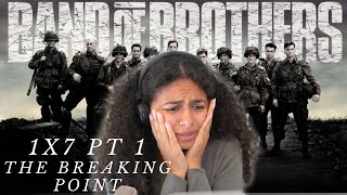 Band of Brothers 1x7 quotBreaking Pointquot REACTION PART 1 [upl. by Nollaf]