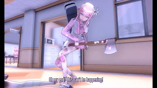 Genocide Ending as Yuno Gasai with Axe  Amais Week Yandere Simulator [upl. by Amri]