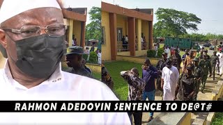 COURT SENTENCE RAHMAN ADEDOYIN TO D€ÁTH ON TIMOTHY ADEGOKE CASE [upl. by Alahcim]