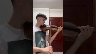 Giveon  heartbreak Anniversary  Violin Cover short [upl. by Edualcnaej513]