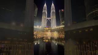 petronastwintower malaysia nightlife [upl. by Inajna]