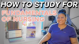 How to study for Fundamentals of Nursing 2021  Resources to help you succeed [upl. by Eugenle]