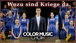 Udo Lindenberg  Wozu sind Kriege da  Cover by COLOR MUSIC Childrens Choir  Live [upl. by Stine]