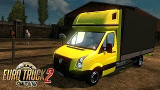 VW Crafter 25 TDI Euro Truck Simulator 2 [upl. by Eelyak787]