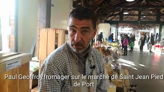 Le marché de SaintJeanPieddePort à lhonneur [upl. by Labina59]