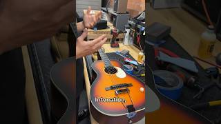 Is it possible to INTONATE a RUBBER BRIDGE Guitar [upl. by Ailis]