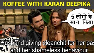 Koffee with Karan Deepika Padukone Ranveer Singh episode Deepika Padukone Involved with 5 boyfriend [upl. by Kirshbaum]