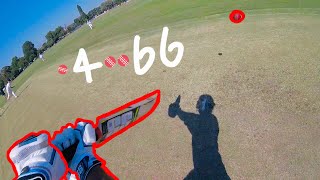 GoPro Cricket Match Extraordinary Delivery Knocked my OFF Stump OUT [upl. by Ahsiekar957]