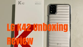 LG K42 Unboxing Review [upl. by Anneis873]