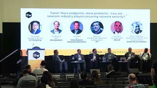 ITW 2023 Panel How are telecom industry players ensuring network security [upl. by Lidah]