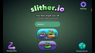 I BECAME A SNAKE  SLITHERIO  1 [upl. by Nylrebma]