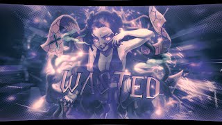 Daki VS Tanjiro  Wasted Remix AMVEDIT Demon Slayer [upl. by Lise45]