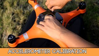 SwellPro Splash Drone 3 Accelerometer Calibration Tutorial [upl. by Luanne]