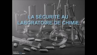 Sécurité au laboratoire [upl. by Pickering]