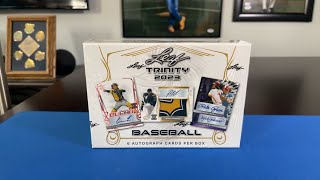 2023 Leaf Trinity Baseball Random Hit Style Group Box Break Sports Card Club Group Box amp Case Breaks [upl. by Ardet]