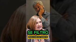 🚨ASÍ FUE LA REACCIÓN DE XOCONOSTLE DURANTE EL DEBATE🚨l politica viral comedia [upl. by Aenea472]