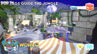 Pup Tag Locations The Jungle  PAW PATROL WORLD [upl. by Leizahaj]