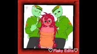 fliqpy x flaky x flippy edit💚❤💕♥htfhappytreefriendsflippyxflaky [upl. by Eutnoj]