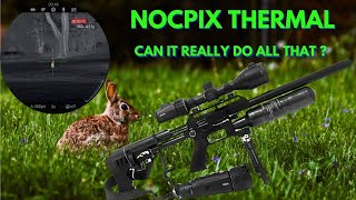 Air Rifle Rabbit Shooting  Thermal Hunting  Head Shots Only [upl. by Anawait]