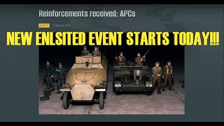 NEW ENLISTED Half Track Event [upl. by Neemsaj547]